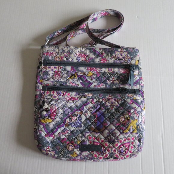 Vera Bradley Handbags - ⭐️HP⭐️Vera Bradley 3 Zip Hipster Bag-Mickey's Sweet Treats and Sweet Treat Ditsy